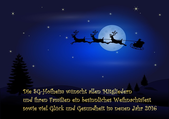 Frohe Weihnachten 2015